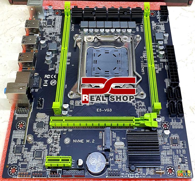 Антикризисный комплект X79 VG3 + XEON E5-2630v2 6/12 2.9GHz + 8GB DDR3