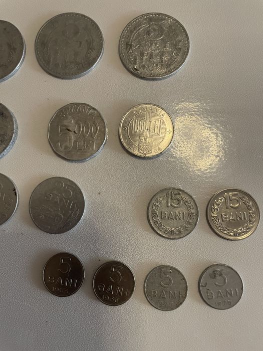 20 de monede românești