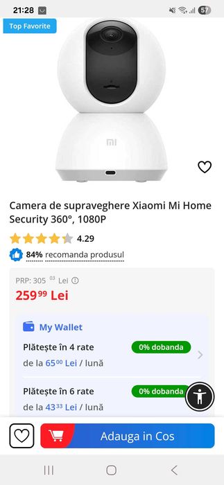 Camera de supraveghere Xiaomi