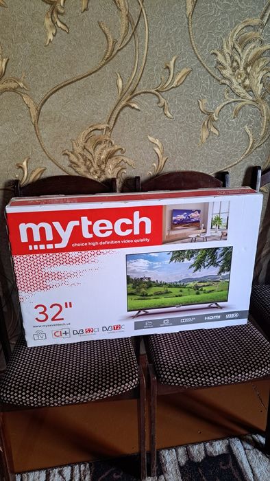 My tech 32lik televizor holati yangi pachka