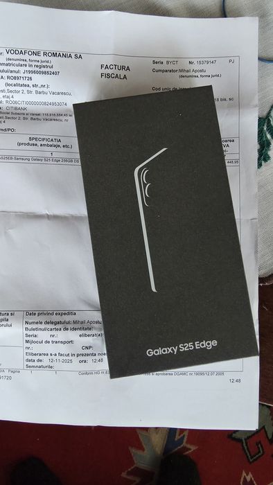 Samsung  S25 Edge  NOU