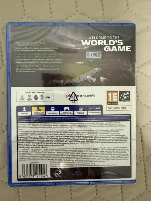 FC 27 Standard Edition PS4(upgrade PS5)