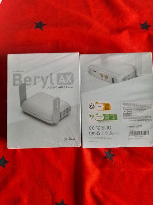 Router beryl Wi-Fi 6 gl-mt3000 ax3000 Caracal • OLX.ro