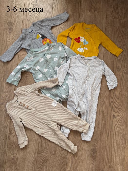 Голям ЛОТ бебешки дрешки,3-6 месеца