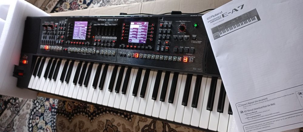 Roland E-A 7. Идеал холатда.