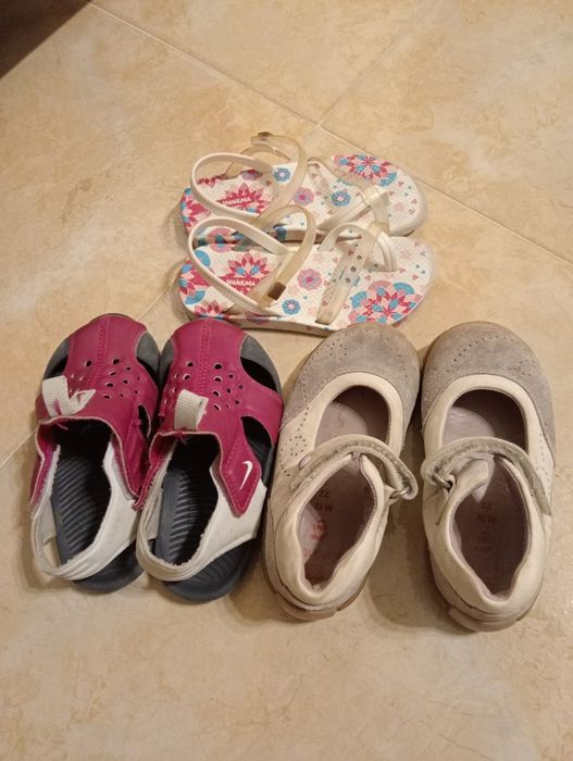 Set sandale copii Nike, elefanten, mărimea 22