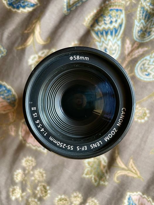 Комплет Canon EOS 450 D + 50 mm и 55-250 mm с подарък чанта