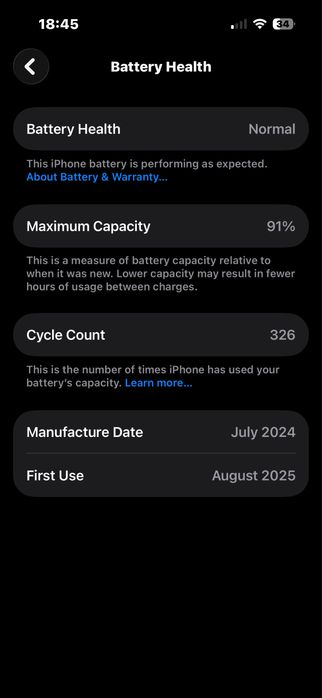 Iphone 16modeli. 128xotira. Karobkasi bor. Holati ideal