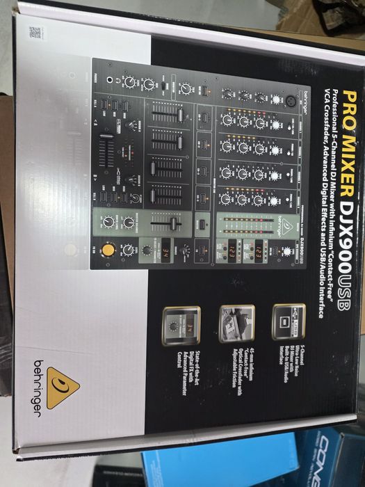 Behringer DJX900USB mixer, DJ, 5 canale, interfață USB/Audio