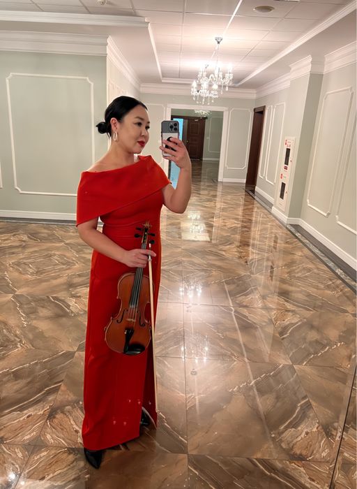 Скрипка Астана Музыкант Скрипачка