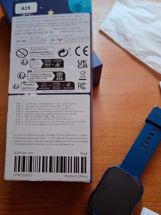 Ceas copii smart Smart watch A19