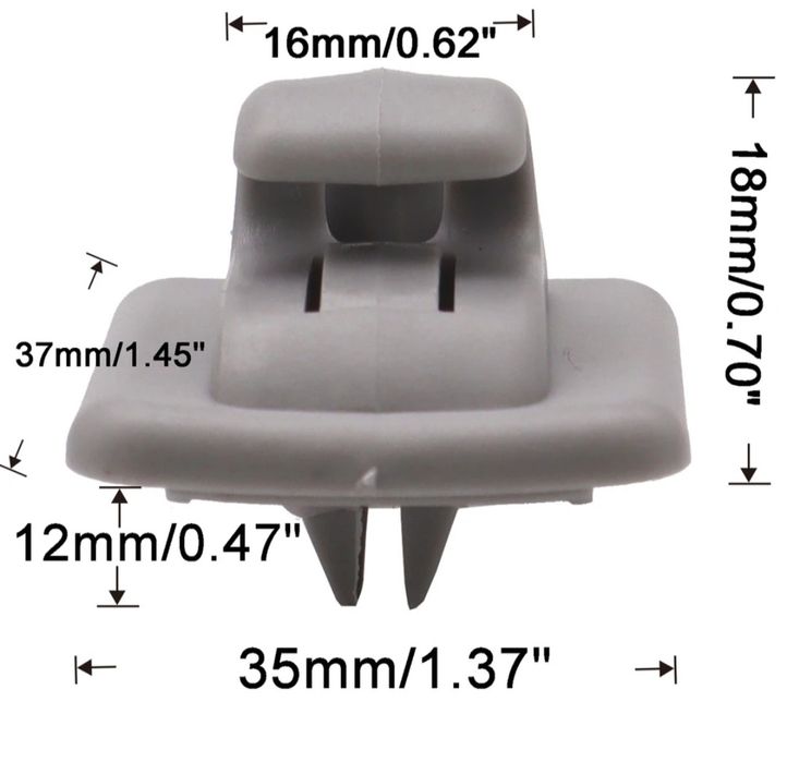 Щипки за сенник за Пежо Peugeot Citroen Ситроен Toyota Тойота