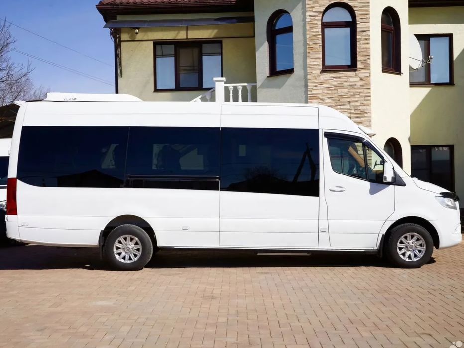 O‘zbekiston bo‘ylab yuqori darajadagi transport xizmati Mercedes Sprin