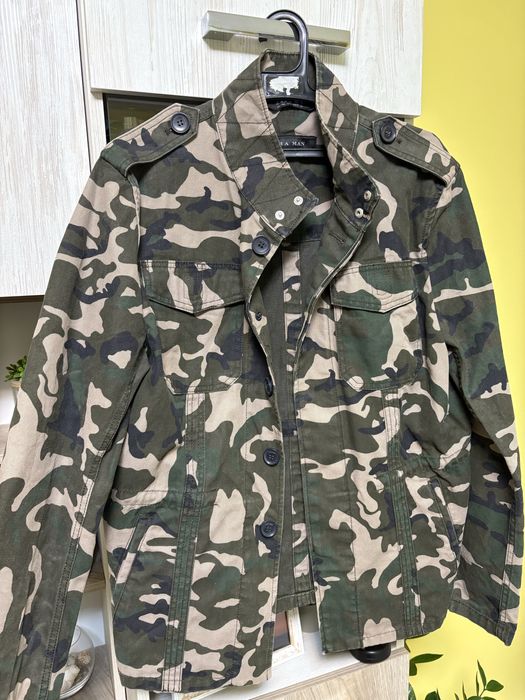 Дънково мъжко яке - Зара