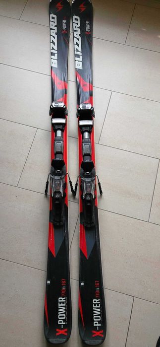 Ски Blizzard X-Power 770 Ti IQ 167 см + автомати – мн. добро състояние