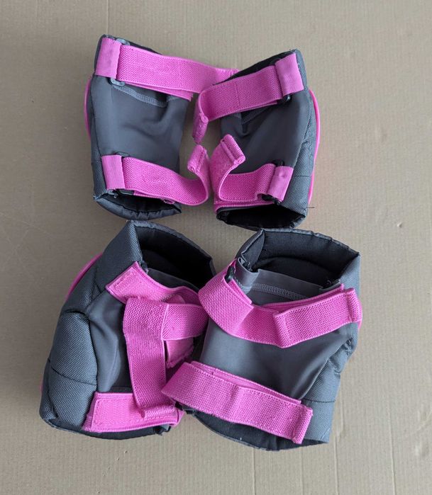 Комплект ролери, каска, наколенки и налакътници Декатлон