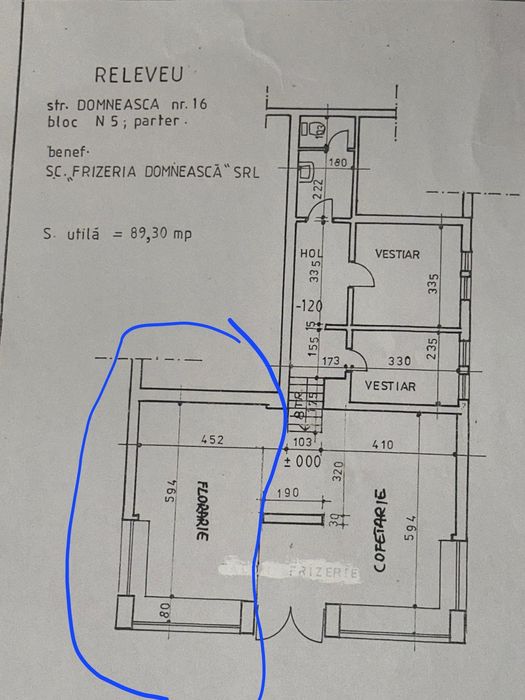Spațiu de inchiriat zona centrala