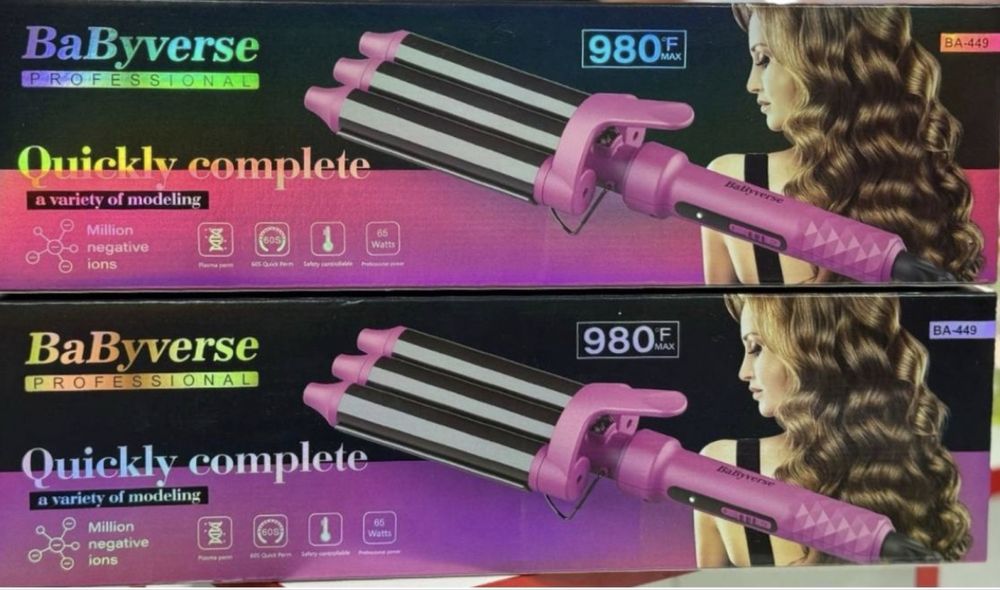 Babyverse тройная плойка волновая