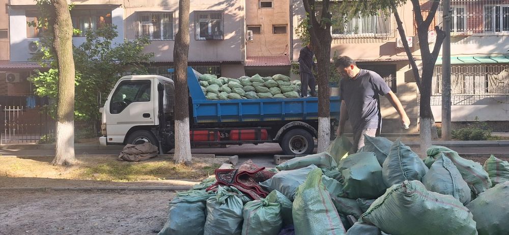 мусур строи вывоз мусора хизмати