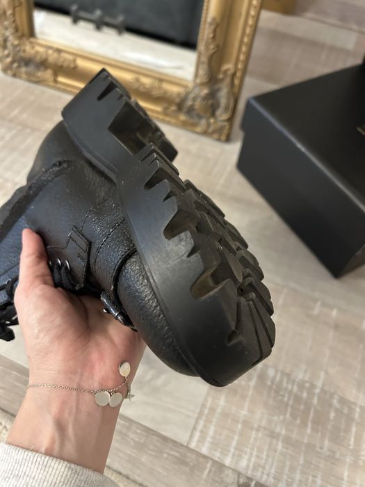 Bocanci Piele Naturala, marime 36