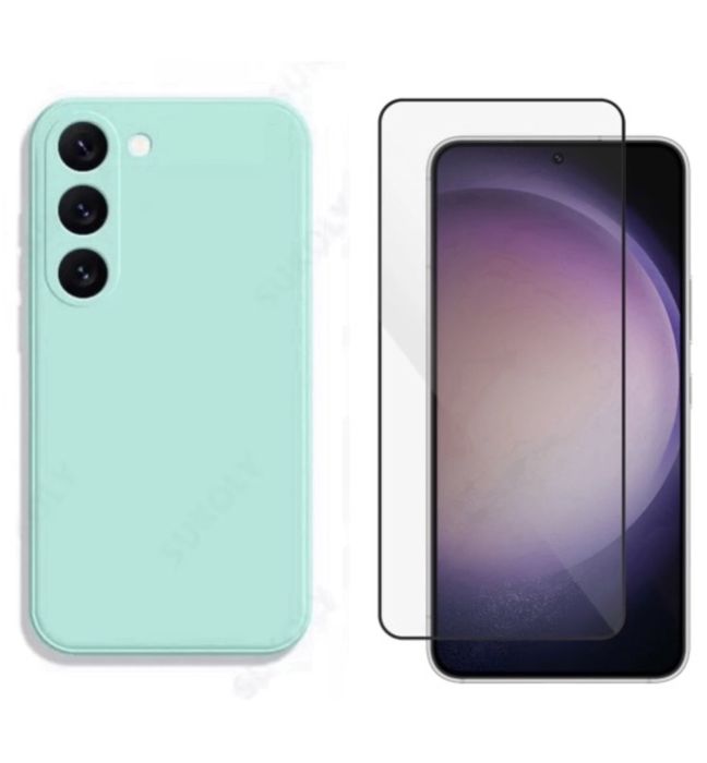 Samsung A51/A52/A53/A54/A55/A56 Husa Catifea X LEVEL+Folie Sticla 0.2M