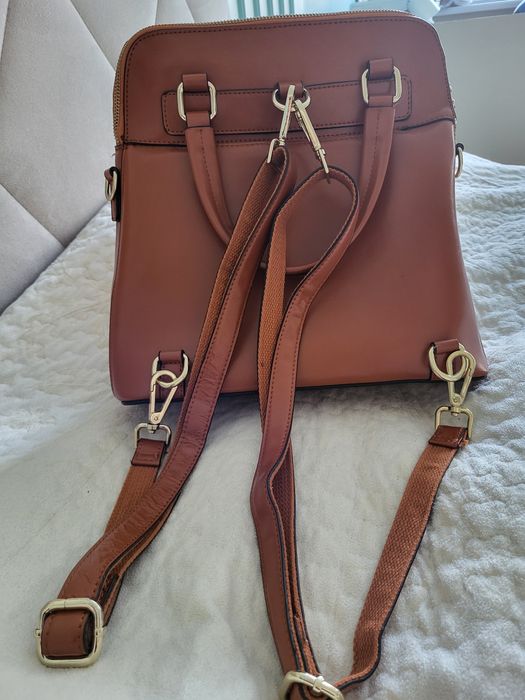 Кожаная сумка женская