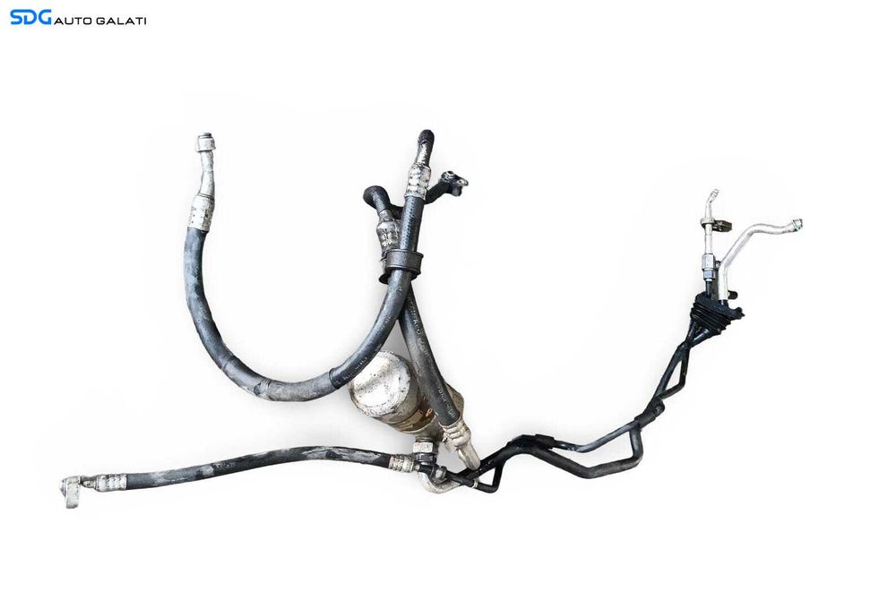 Set Conducte Tevi AC Aer Conditionat Clima cu Uscator Aer Volkswagen Passat B5 1.9 TDI ATJ 1997 - 2001 Cod 8D0260704N, 8D1260712N, 8D0820193 [MX0971]