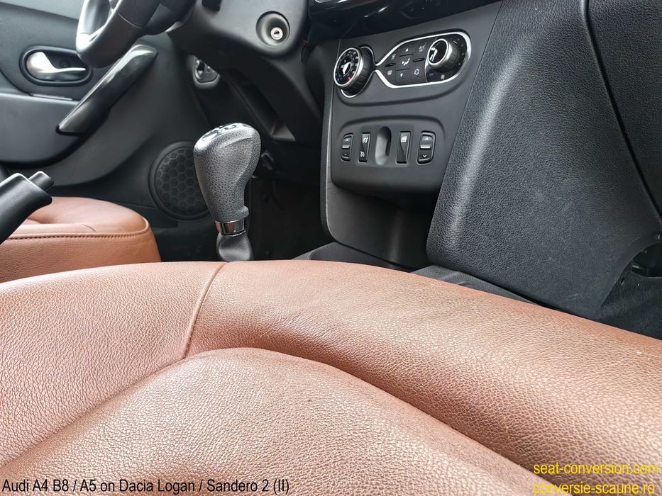 Sistem adaptare scaune de Audi A4 B8 pe Logan Duster Sandero