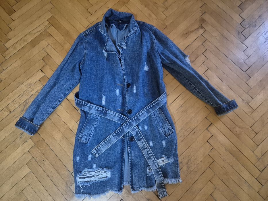 Дънково дълго яке