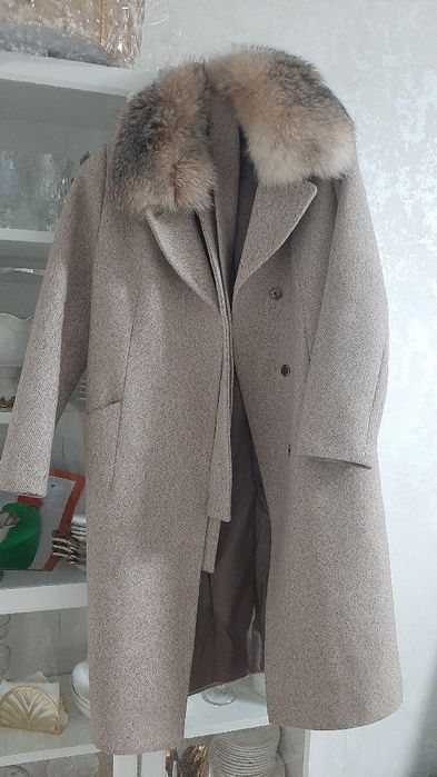 Пальто на теплом подкладе