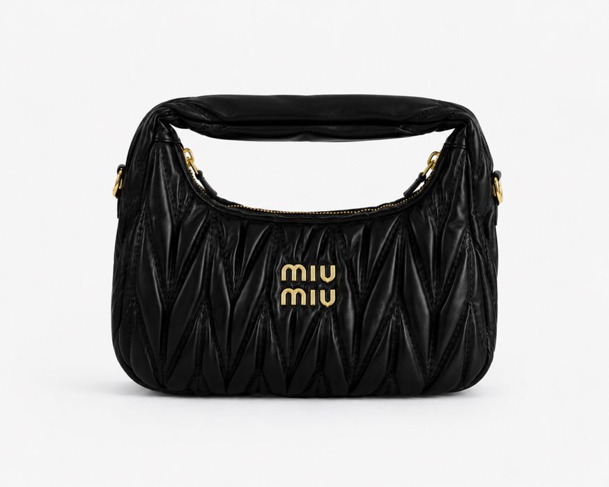 Geanta Miu Miu Black & Gold Classy