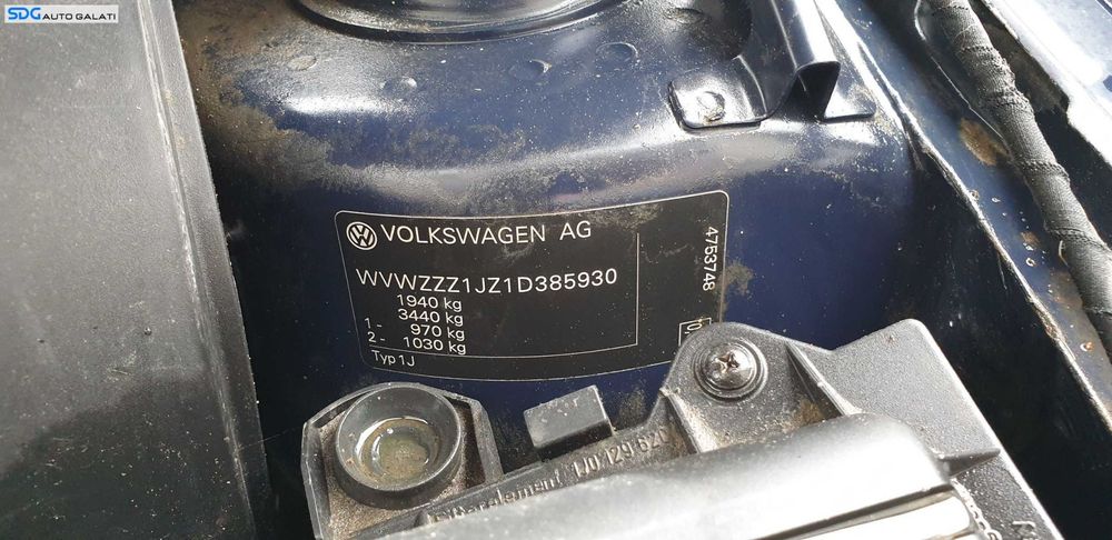 Motor Ambielat Fara Anexe 1.9 TDI AGR 90CP Skoda Octavia 1 1999 - 2010