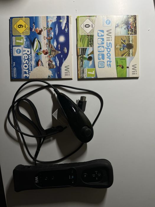 Контроллер Nintendo Wii Remote Plus (Wiimote) .Nunchuk