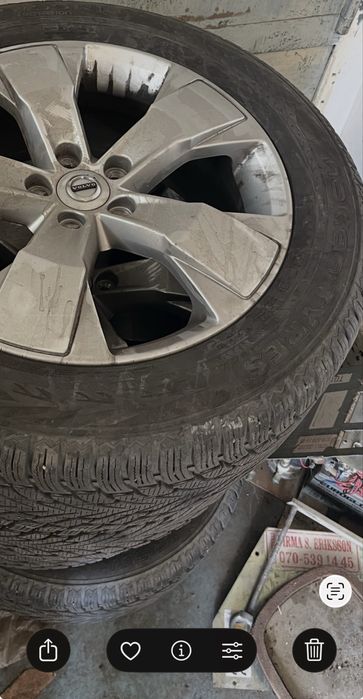 Jante R18 cu anvelope Nokian wr suv 4