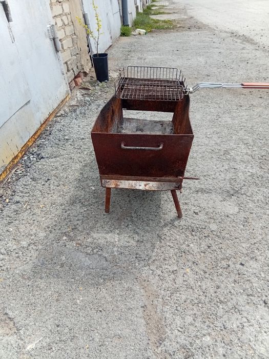 Мангал + шампура