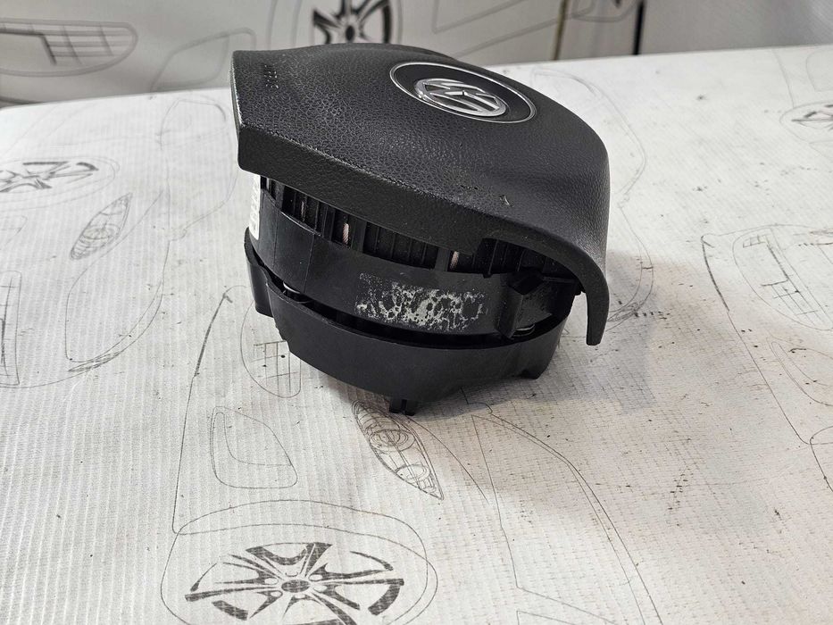 Airbag volan Volkswagen Eos / Passat CC / Golf 6 / Scirocco 2008-2015 2009 2.0 TDI 103kW Cod OEM: 3C8880201H (5F3)