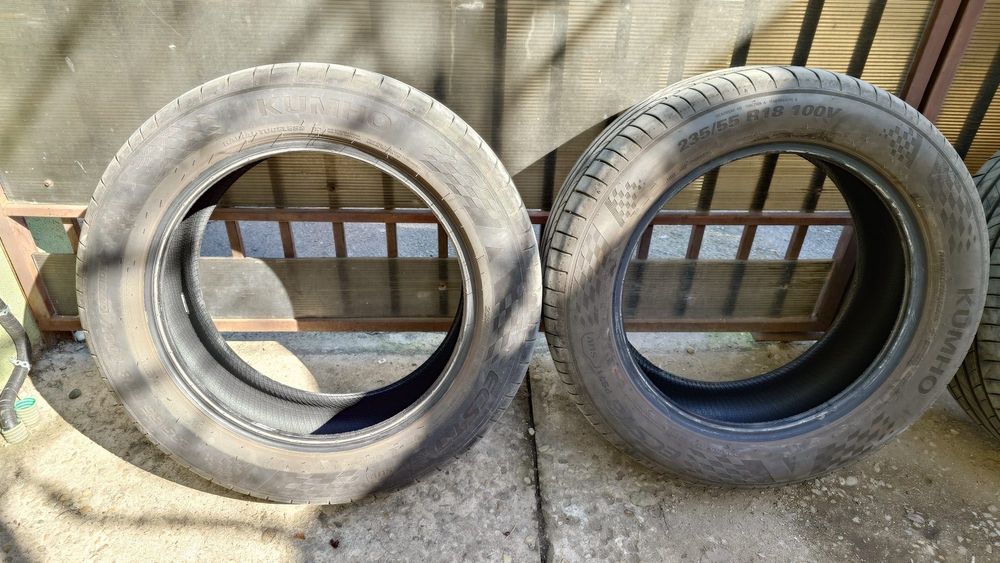 4 anvelope de vara 235/55/R18 100V dot 4624