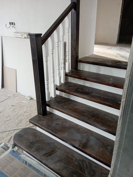 Изготовление деревянных лестниц