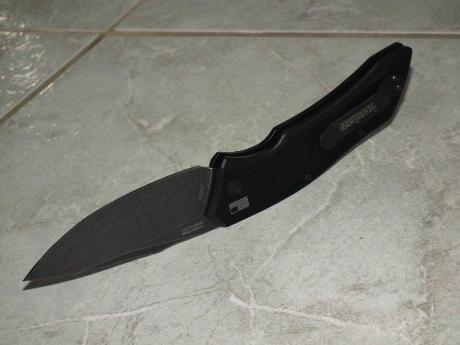 Briceag original Kershaw Launch 1 K-7100BW otel CPM 154 (Made in USA), nou, cutie