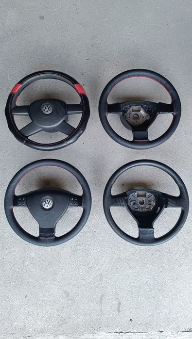 Продавам мултиволан трилъчев волан, четрилъчев волан от голф 5 GTI tdi