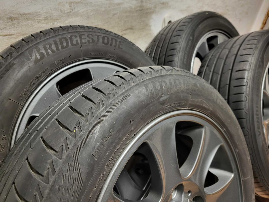 джанти 16" 5х120 BMW летни гуми 205/55/16
