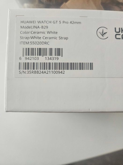 Часовник Huawei GT5 Pro -дамски, керамичен