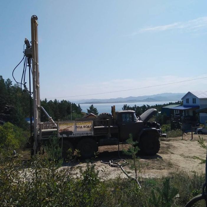 Бурение скважин в бухтарме,голубом заливе