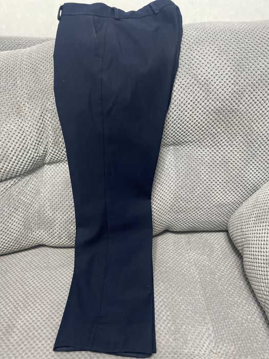 Брюки школьные синие Глассман