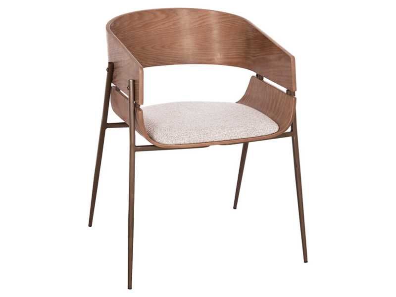 Стол, HM18254.01, Орех, Polywood, 55.5х55х72см.