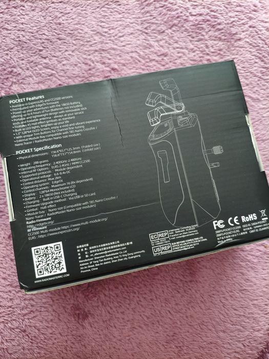 Radiocomandă RadioMaster  Pocket Elrs