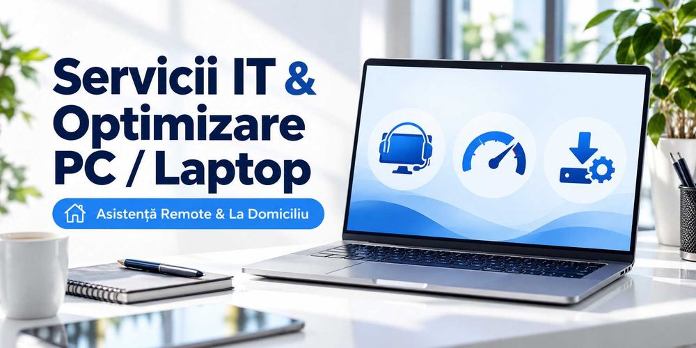 Optimizare PC & Laptop / Curățare / Instalare Programe (Remote & Local)