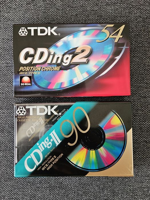 2 Casete Audio Chrom Noi TDK