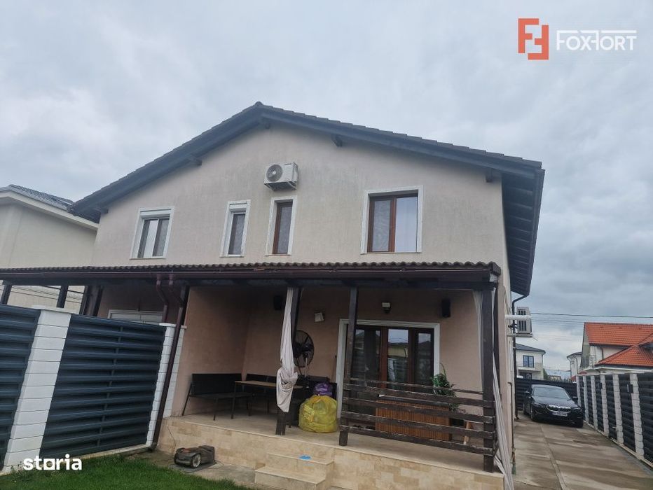 Duplex de vanzare cu 4 camere mobilat si utilat - Mosnita Veche