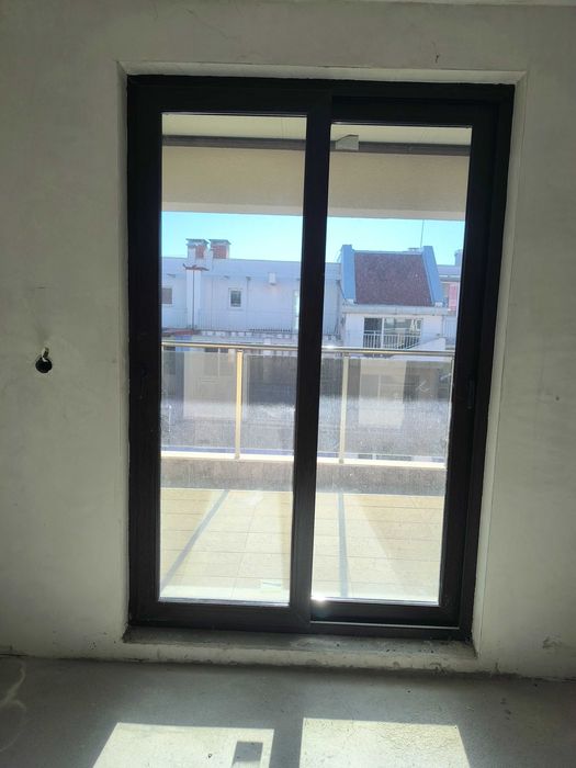 5 камерна ПВЦ врата Profilink- плъзгаща- венге